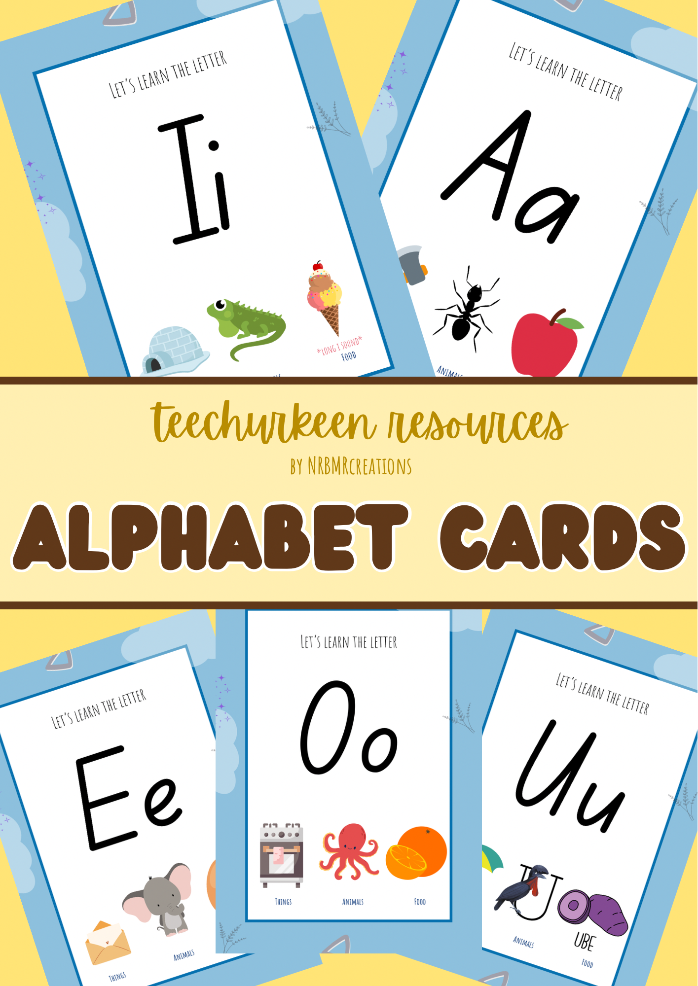 Alphabet cards