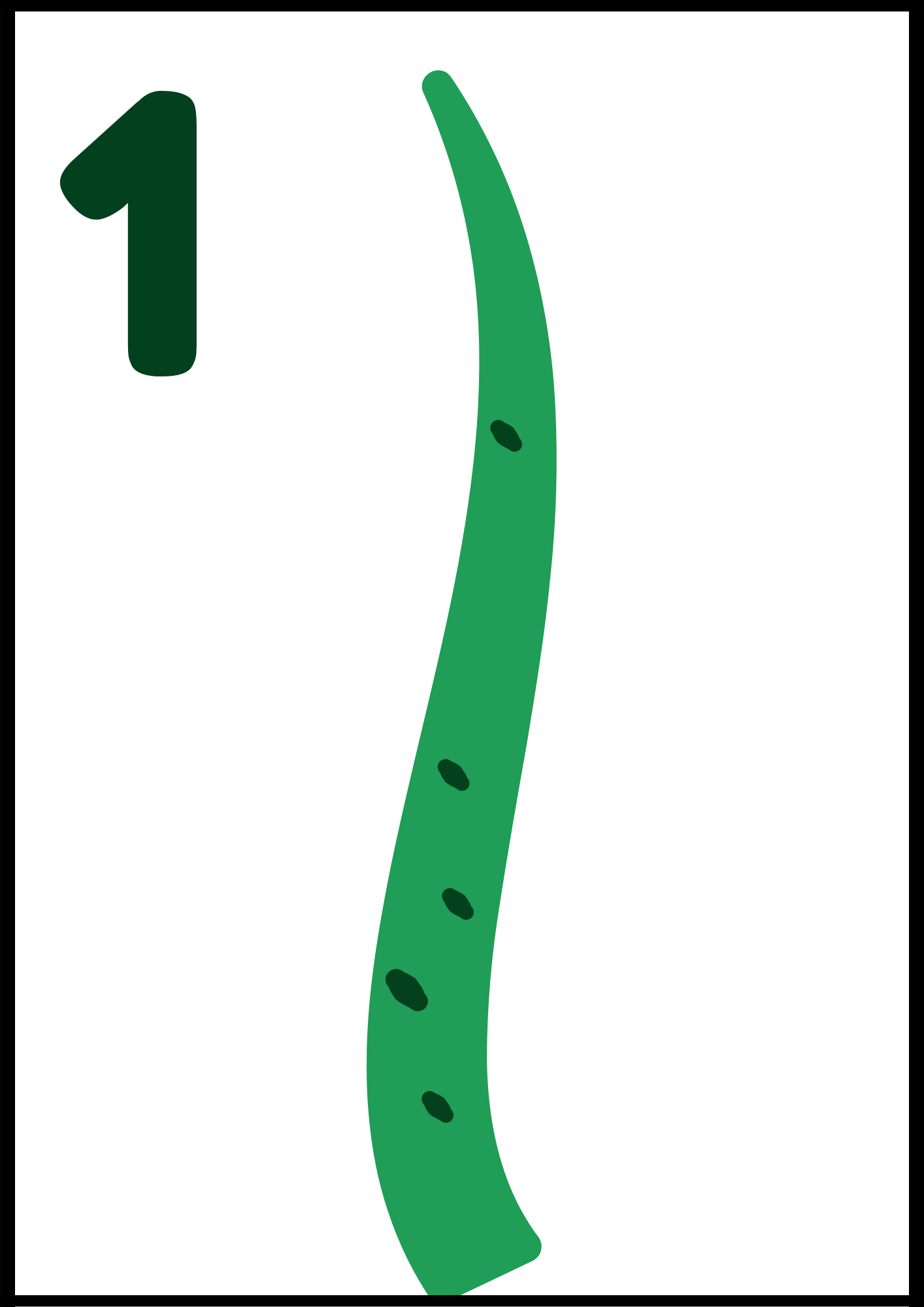 Counting beanstalk