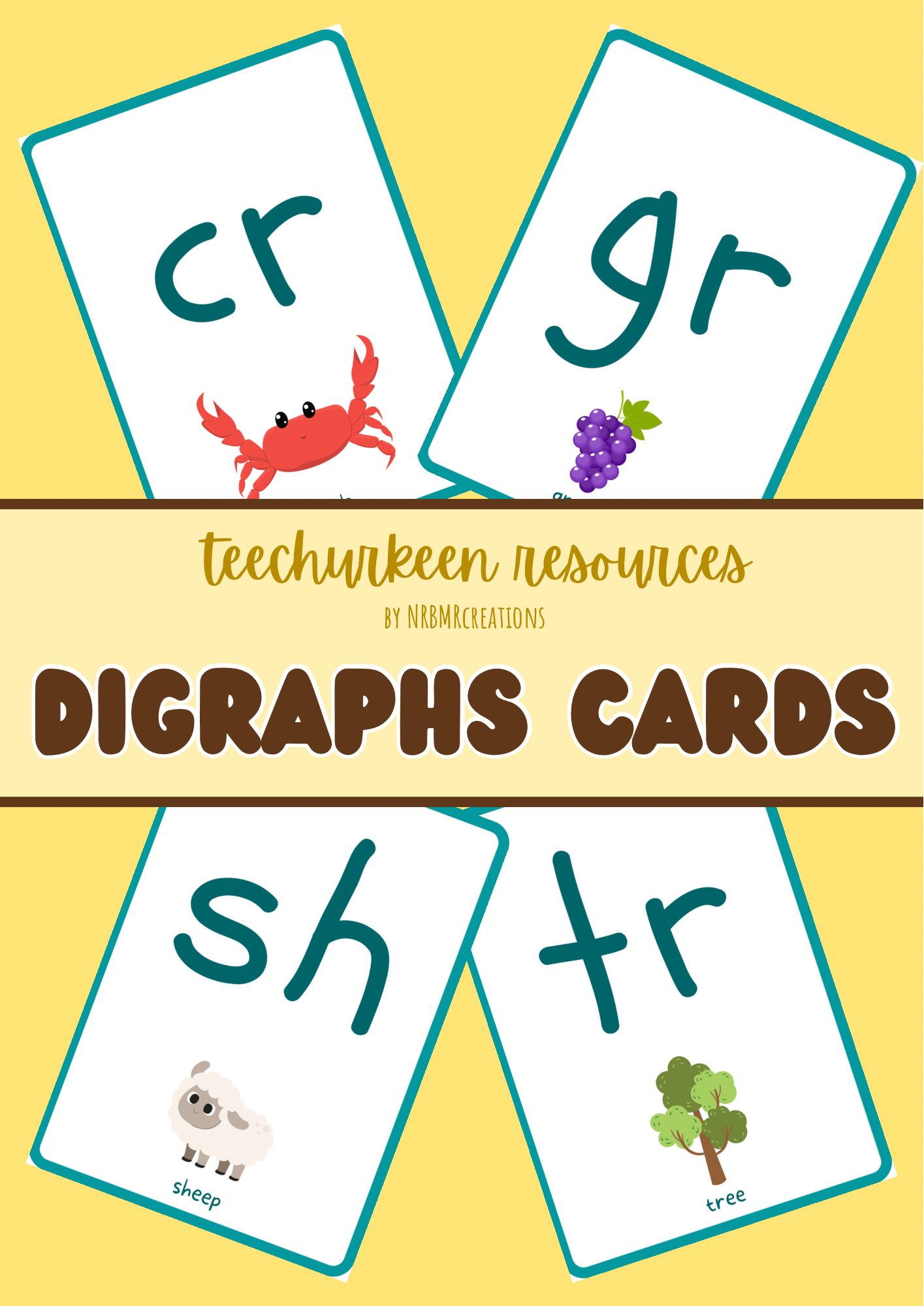 Digraph cards