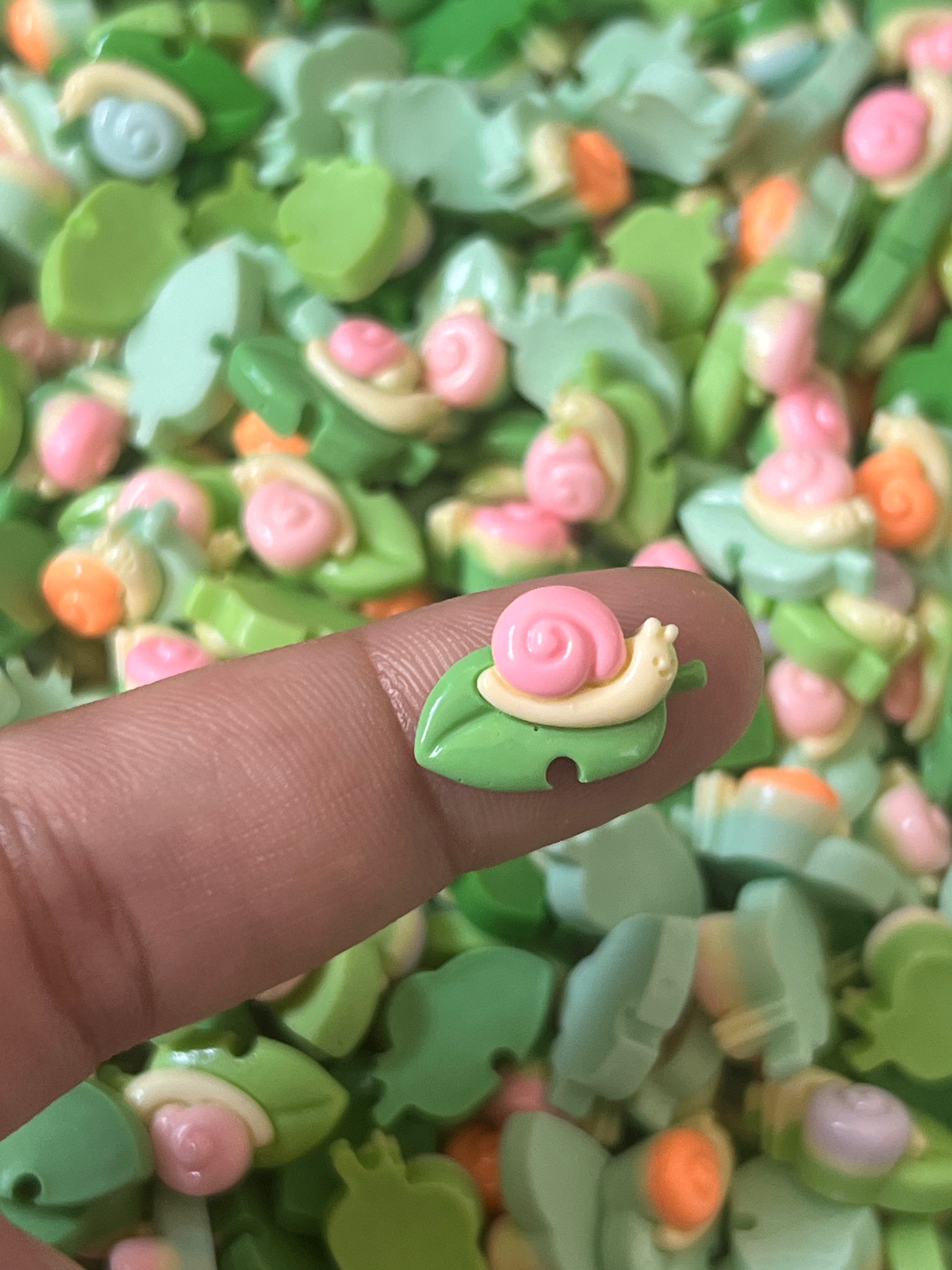 Mini Snails charms