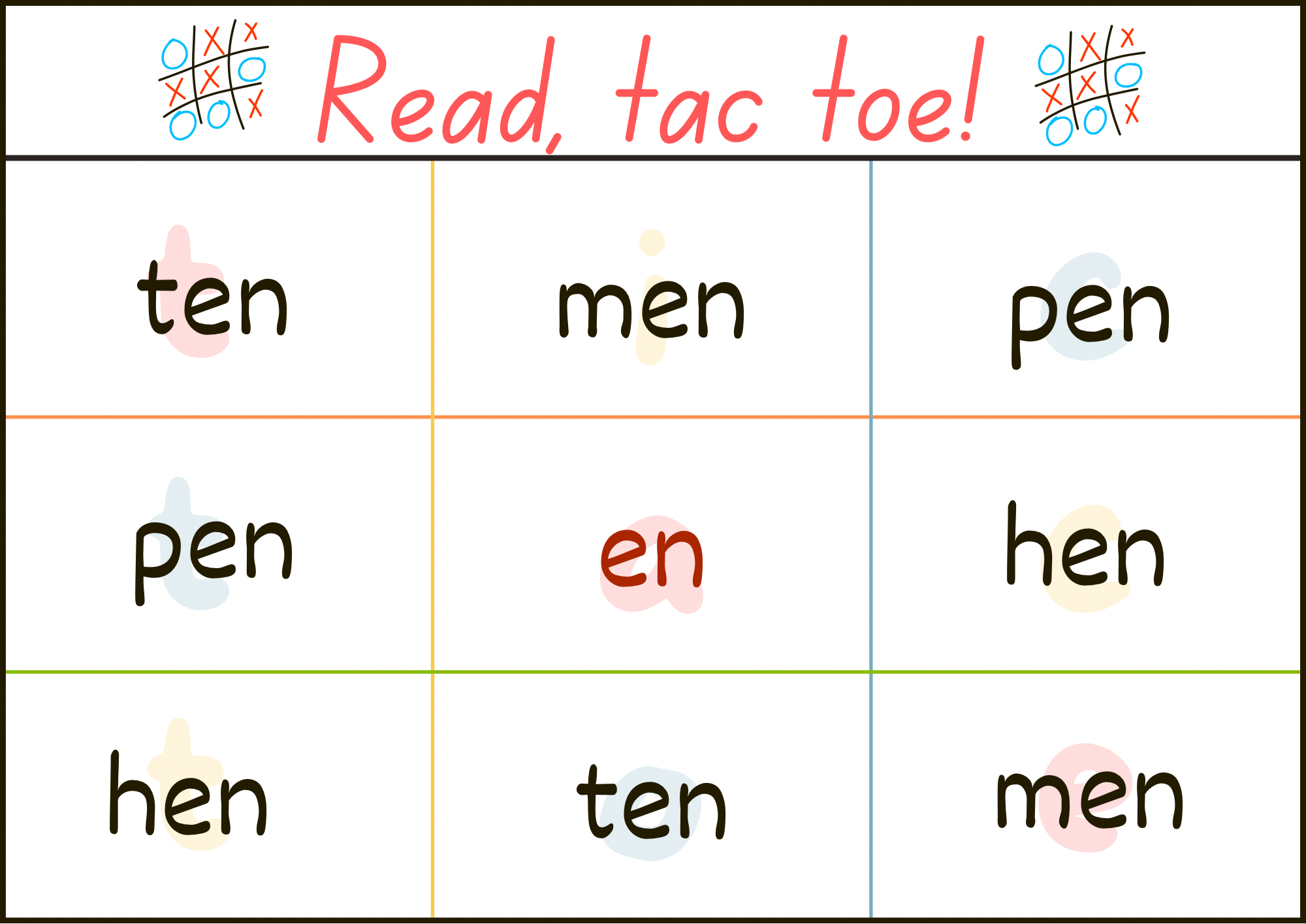 Read tac toe