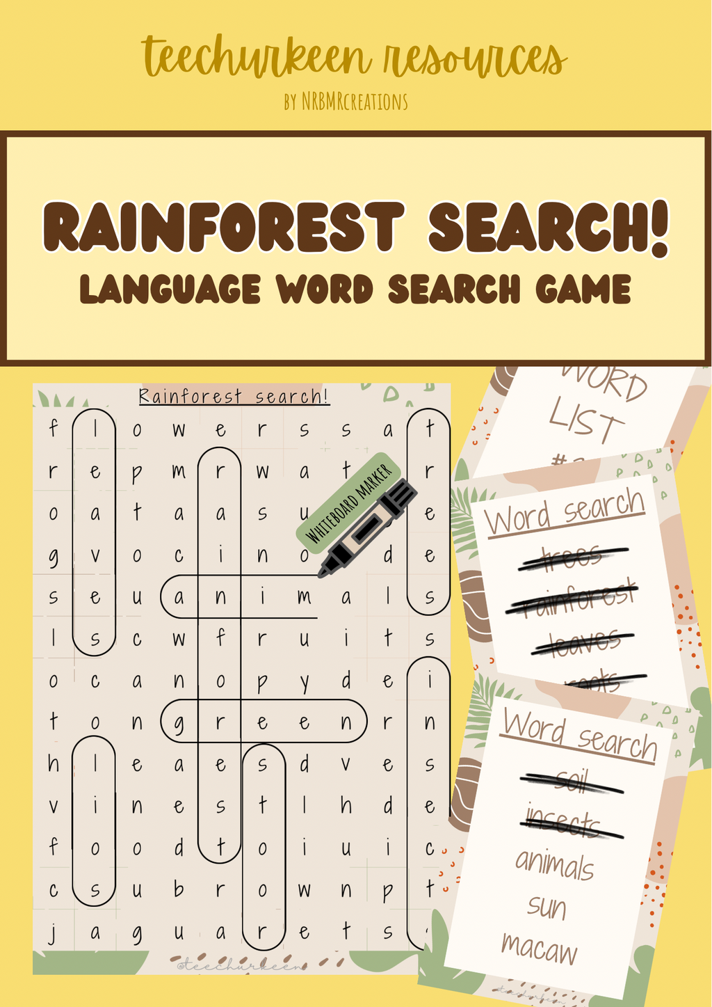 Rainforest search
