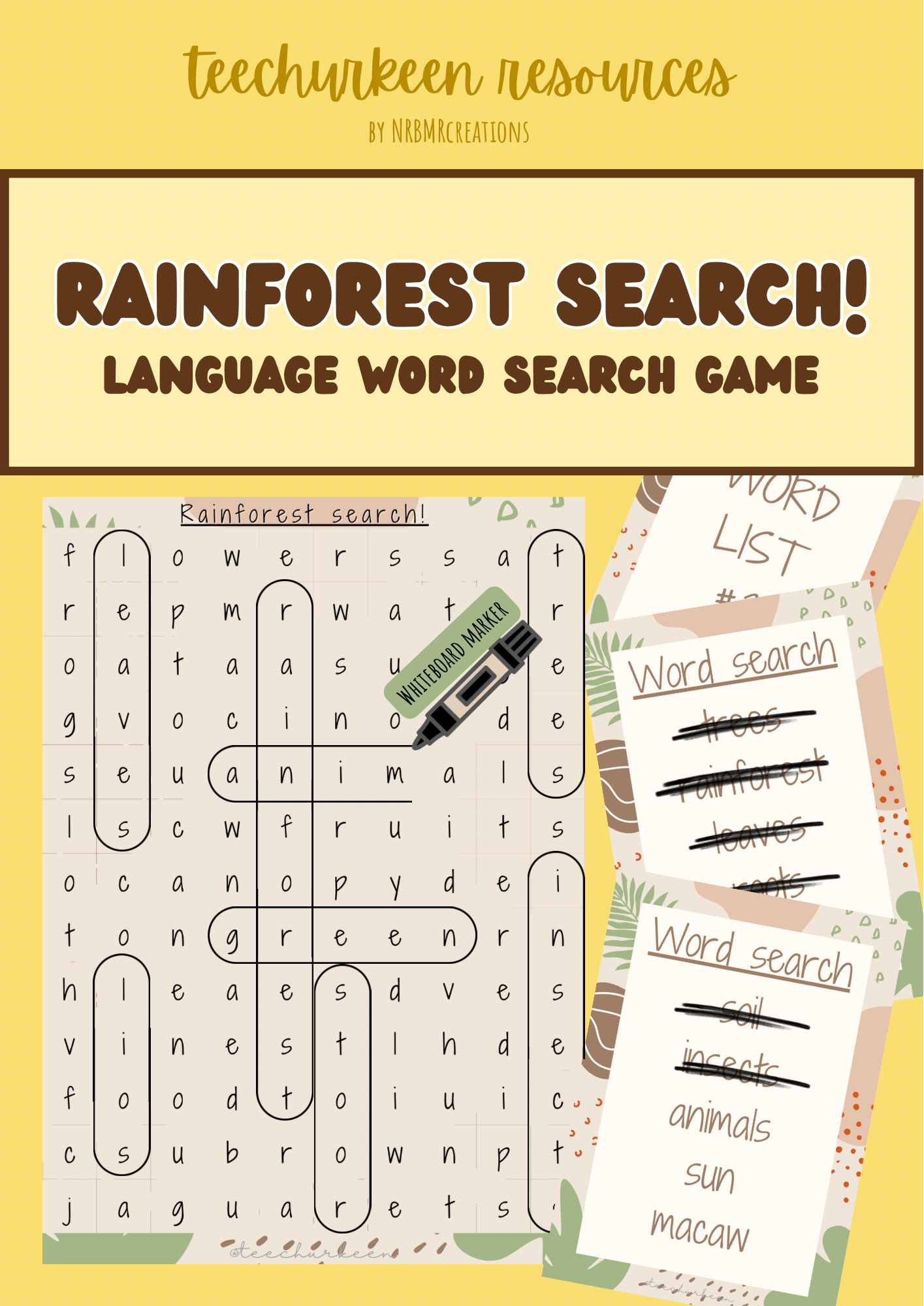 Rainforest search